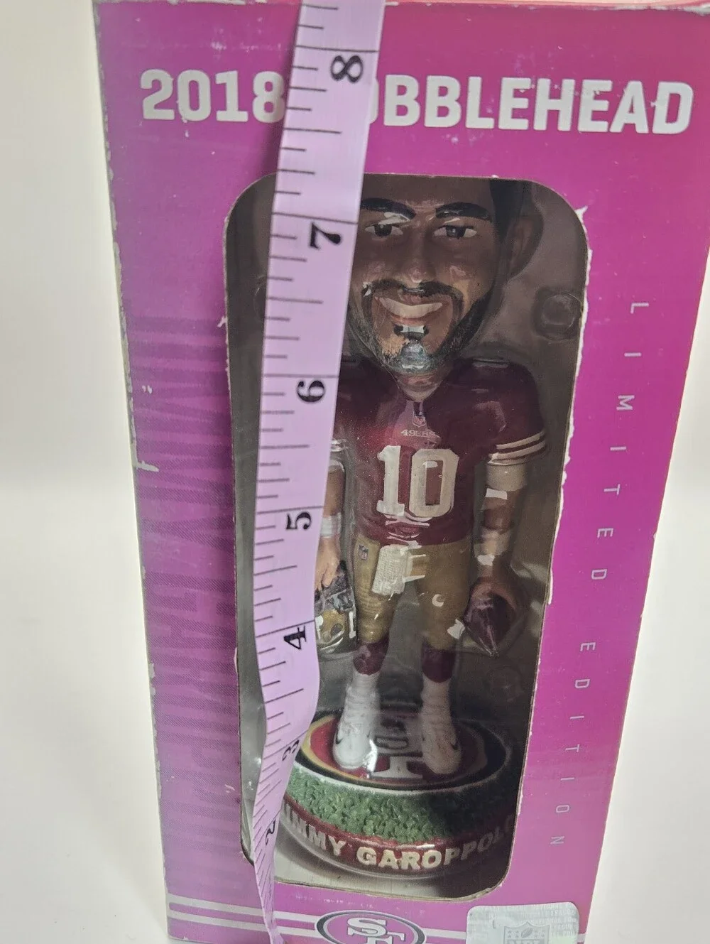Jimmy Garoppolo San Francisco 49ers Scoreboard Player Bobblehead In Box